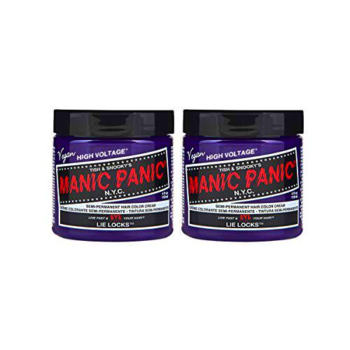 Manic Panic - Lie Locks Classic Creme Vegan Cruelty Free Blue Semi Permanent Hair Dye