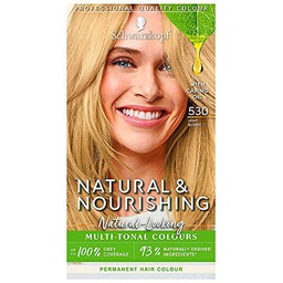 Schwarzkopf Natural &amp; Nutritivo 530 Tinte para el cabello Rubio claro permanente vegano