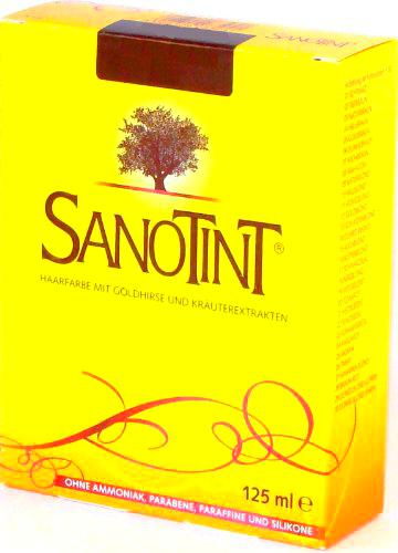 Sanotint - Tinte capilar n.º 06 castaño oscuro (125 ml).