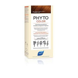 Phyto Protocolor Box 7.43 - Tinte para el cabello, rubio oscuro, 182 ml