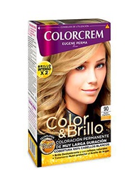 Colorcrem - Tinte permanente mujer - tono 90 Rubio Clarisimo