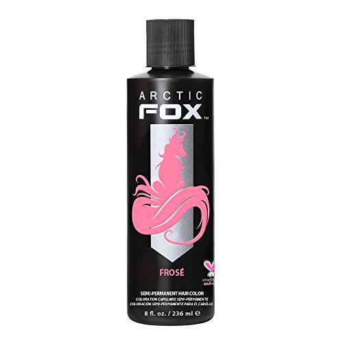 Arctic Fox - Tinte semipermanente para el cabello, vegano y producido sin crueldad hacia los animales (236,6 ml, frosé)