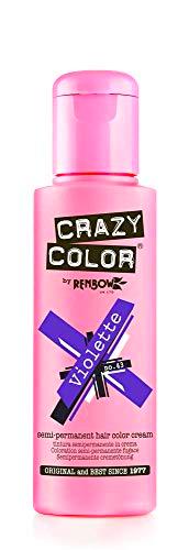 Crazy Color Violette Nº 43 Crema Colorante del Cabello Semi-permanente