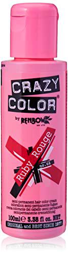 Ruby Rouge, semi-permanentes tintes para el cabello de color