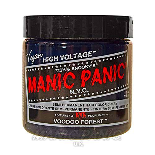 Manic Panic - Voodoo Forest Classic Creme Vegan Cruelty Free Green Semi Permanent Hair Dye 118ml