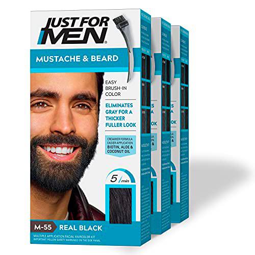 Just For Men Mustache and Beard Brush-In Color Gel