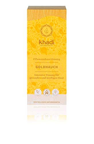Khadi - Tinte Herbal, Rubio Toque Dorado, 100 g