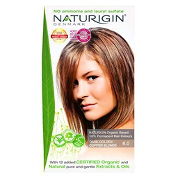 Naturigin Permanent Hair Color, Dark Golden Copper Blonde by Naturigin
