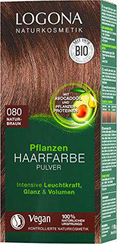 LOGONA Naturkosmetik Tinte vegetal en polvo para el cabello