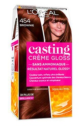 L'Oréal Paris Casting Crème Gloss Coloration Ton Sur Ton Sans Ammoniaque 4.54 Brownie