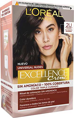 L'Oréal Excellence Universal Nudes Castaño Muy Oscuro 2U 550