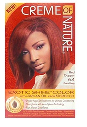 Crema of Nature Hair Color - Color del pelo Exotic Shine Color Red Copper 6.4