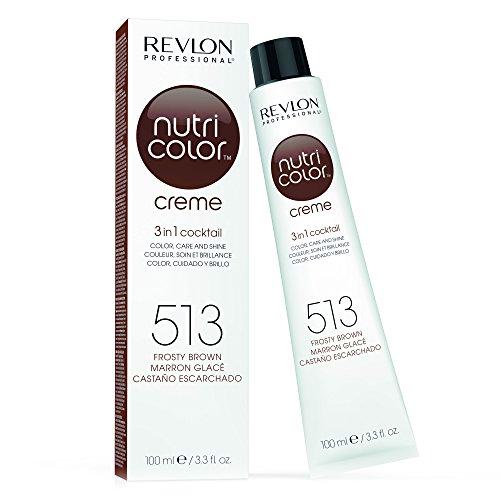 Revlon Nutri Color Cream - Cuidado capilar, color 513 Marron Glacé , 100 ml