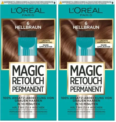 L'Oréal Paris Magic Retouch - Cubierta permanente para raíces