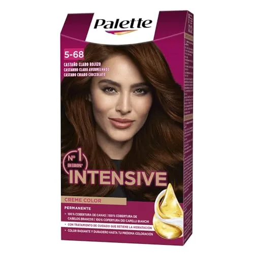 Schwarzkopf Palette Intensive Creme Color - Tono 5.68 cabello Castaño Rojizo