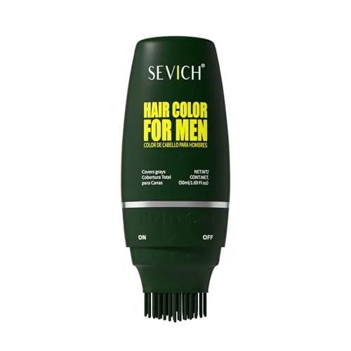 Sevich Tinte para el cabello para hombres, cubriendo el cabello gris