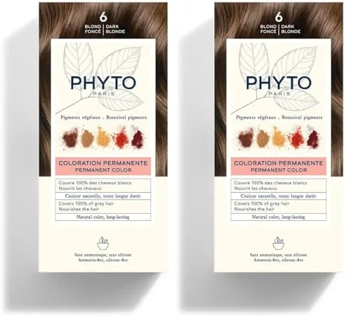 Phytocolor 6 Biondo Scuro (Paquete de 2) de Phyto