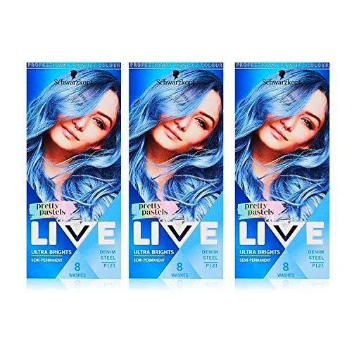 Tinte para el cabello de colores intensos vivos de Schwarzkopf