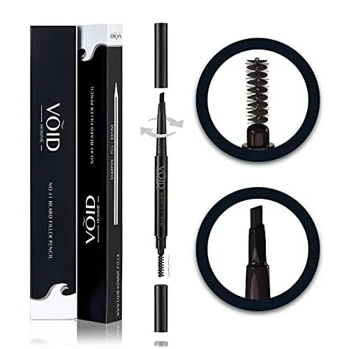 Lápiz de relleno para barba de VOID Homme, color negro