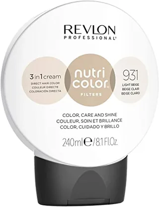 REVLON PROFESSIONAL Nutri Color Filters, Mascarilla de Coloración Temporal para el Pelo