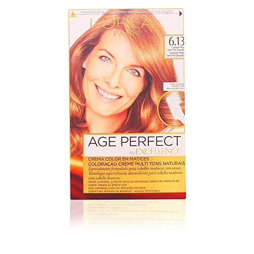 L'Oréal Paris Age Perfect Coloración permanente, Tono: 6.13