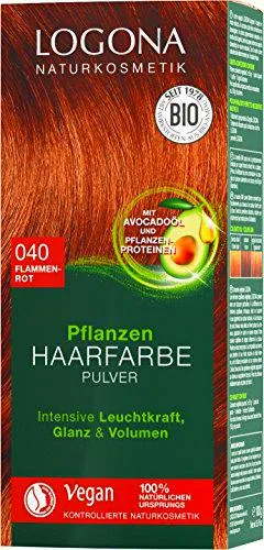 LOGONA Naturkosmetik Tinte para el cabello vegetal en polvo 040