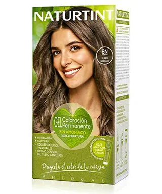 NATURTINT Biobased, Coloración sin amoniaco, 6N Rubio Oscuro