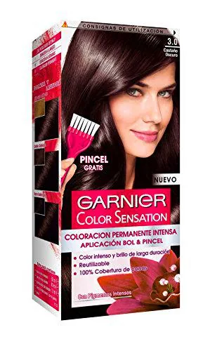 Garnier Color Sensation - Tinte Permanente Castaño Oscuro 3.0