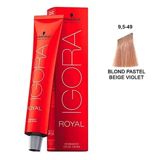 Schwarzkopf Igora Royal Coloración Permanente en Crema para el Cabello 9.5-49