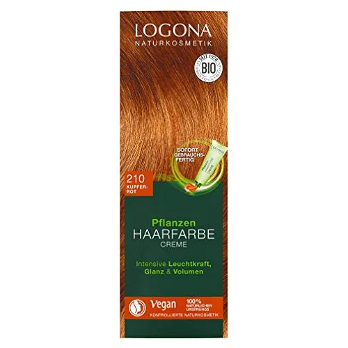 Logona Colorante Vegetal En Crema 210 Colores Otoñ