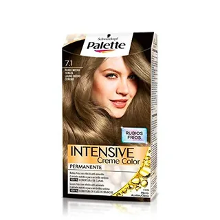 Palette Intense - Tono 7.1 Rubio Medio Ceniza - Coloración Permanente