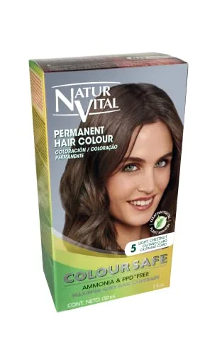 NaturVital Coloursafe Tinte Permanente Tono 5 Cast