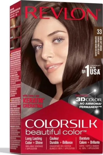 Revlon ColorSilk Beautiful Color 33 Marrón coloración del cabello