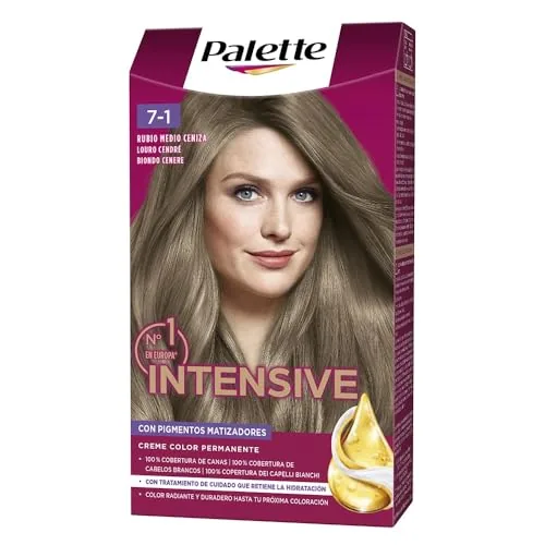 Palette Intensive Color 7-1 Rubio Medio Ceniza, Ti