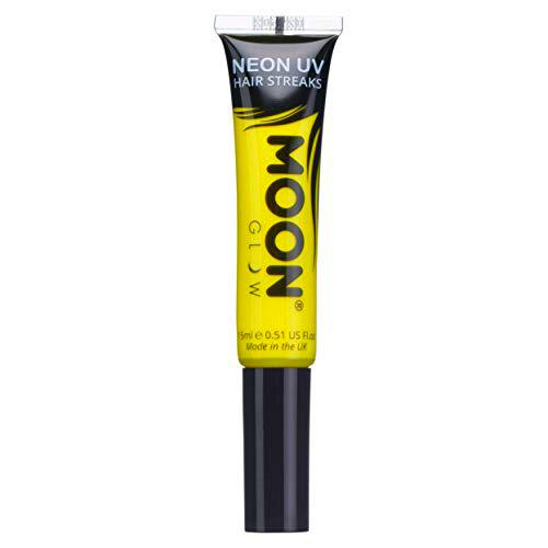 Moon Glow Mechas de color neón UV | Máscara para el pelo