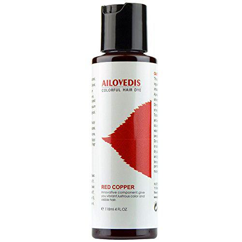 AILOVEDIS Coloración intensiva para el cabello Semi Permanente Tinte Rosa Oro