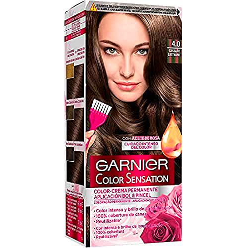 Garnier Color Sensation coloración permanente e intensa reutilizable con bol y pincel