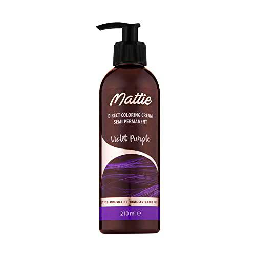 Mattie - 08 - Violet Purple - Crema de color vegana directa