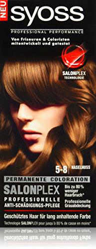 syoss 5 - 8 avellana Color del pelo (3 unidades, X 115 ml)