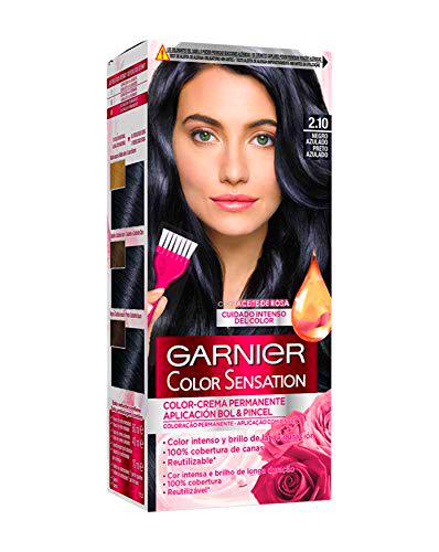 Garnier Color Sensation - Tinte Permanente Negro Azulado 2.10