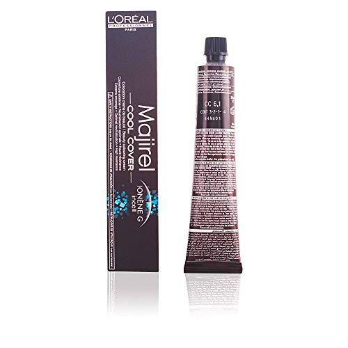 Majirel Cool Cover Coloración permanente en crema para el cabello 6.1 50 ml