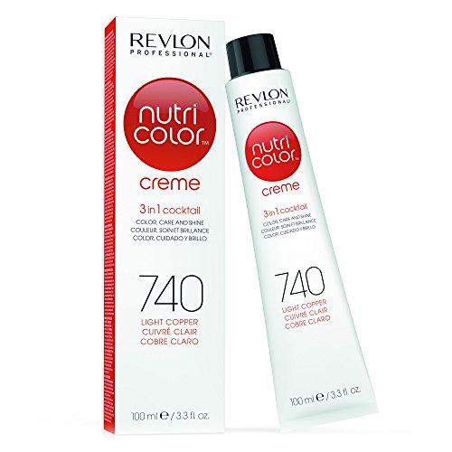 REVLON PROFESSIONAL Nutri Color Creme Tinte Tono 740 Light Copper