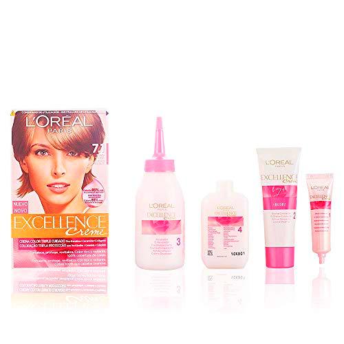 L'Oreal Excellence Creme - Tinte, color 7,1 rubio ceniza, 200 gr