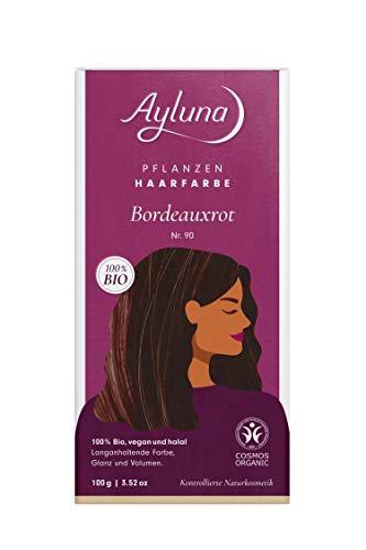 ayluna ? planta color del pelo nº 90 Burdeos Rojo ? 100 g