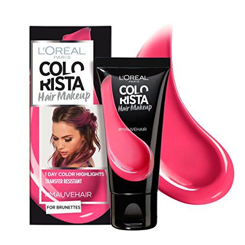 Colorista Hair Makeup Temporal Morena Color de Cabello Morena