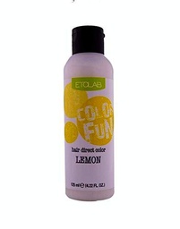 Etolab - Color de pelo semipermanente, amarillo, 3x125 ml