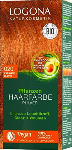 LOGONA Naturkosmetik Tinte vegetal para el cabello en polvo 020