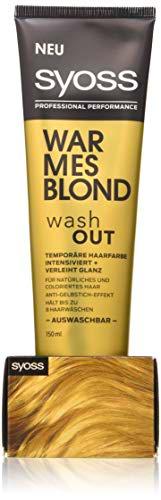 SYOSS Washout - Tinte temporal para el cabello (nivel 1, 150 ml)