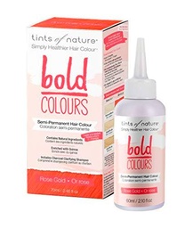 Tints of Nature Bold Rose Gold - Semi Permanent Natural Hair Dye, Single
