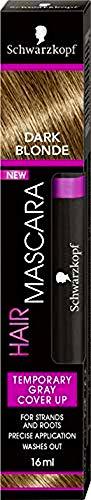 Schwarzkopf Hair Mascara Coloración raíces temporal Rubio Oscuro 16 ml